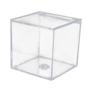 Magideal - Caja De Almacenamiento Transparente Para Organización De Accesorios De Belleza , 6Cm