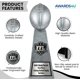 thumbnail image 2 of Trofeo Awards4U 38 cm Personalizado de Fútbol Fantasía, 2 of 9
