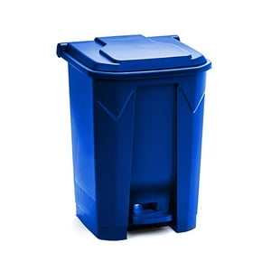 Recilock - Basurero 30 Litros Pedal Central - Azul
