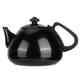 thumbnail image 1 of Tetera de acero inoxidable negra de 1 l para el hogar, para té, café y agua, con asa antiescaldaduras para restaurante., 1 of 8
