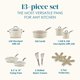 thumbnail image 2 of Set de utensilios de cocina Rachael Ray Cucina, cerámica, antiadherente, 13 piezas, 2 of 9