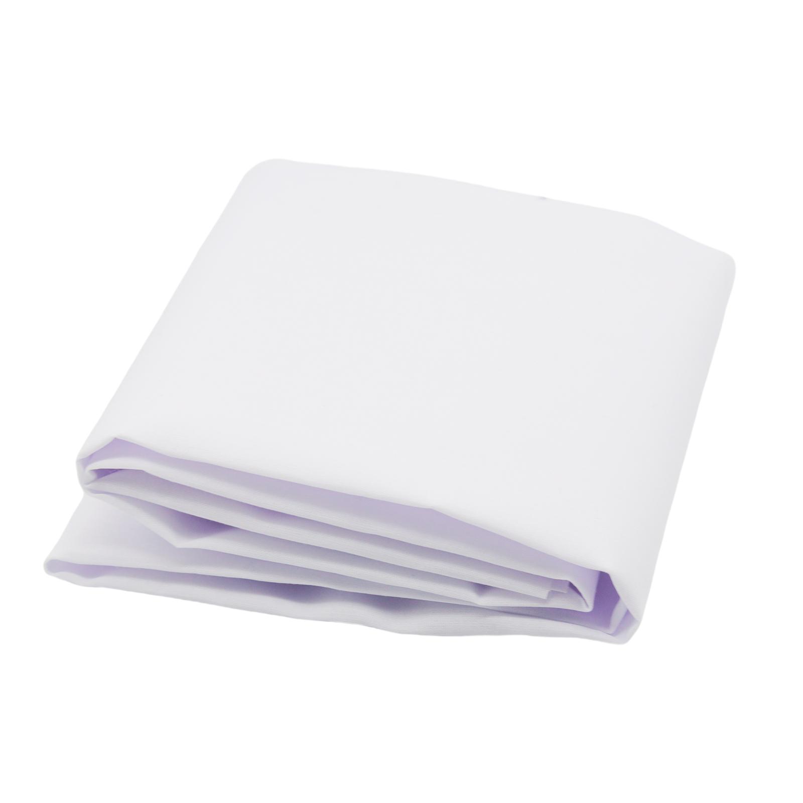 Magideal - Suministros De De Poliéster Fusible Para Planchar, Tela Adhesiva Entretela No Tejida Suave Para Mechones, Artesanías De Bricolaje, , Blanco