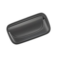 Ioensy - Estuche Para Gafas De Sol Con Clip Para Visera De Coche Para Hombre Y Mujer, Color Negro