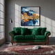 thumbnail image 1 of Sofa Rimini 3 C Tela Velvet Verde, 1 of 7