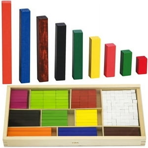 Viga - Juego Madera Didactico Barras Matematicas