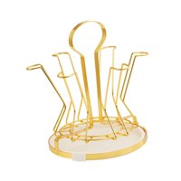 Bothyi - Estante Para Secar Tazas Que Ahorra Espacio Organizador De Tazas Para El Hogar Cocina Restaurante Bandeja Blanca