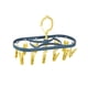 thumbnail image 1 of Gancho A Prueba De Viento Para Calcetín, Colgador De Goteo De Ropa Interior Para Secado De Corbatas Ropa Interior Azul Y Amarillo, 1 of 5