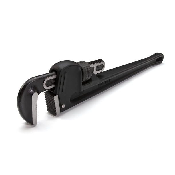 Steelman 60875 Llave para Tubos de Aluminio Fundido con Mango Recto de 24 Pulgadas de Alta Resistencia