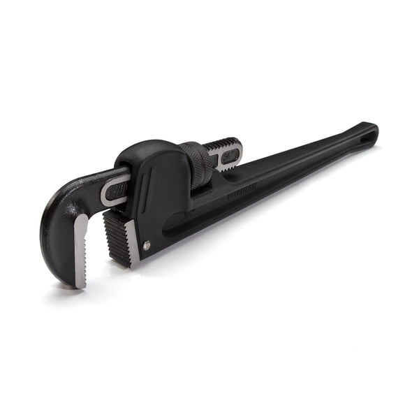 Steelman 60875 Llave para Tubos de Aluminio Fundido con Mango Recto de 24 Pulgadas de Alta Resistencia