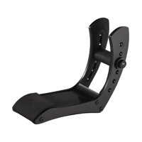 Magideal - Reposapiés Para Guitarra Eléctrica, Soporte Ergonómico Portátil, Reposapiés Para Guitarra, Taburete Para Músicos . Negro