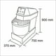 thumbnail image 3 of Amasadora Hs30 12 KG, 3 of 7