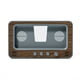 thumbnail image 1 of Retro TV Shape Mobile Phone Bracket, Casual Entertainment Chase Bracket, Desktop Lazy Multi-functional Creative Bracket Mobile Phone Amplifier Bracket, 1 of 3
