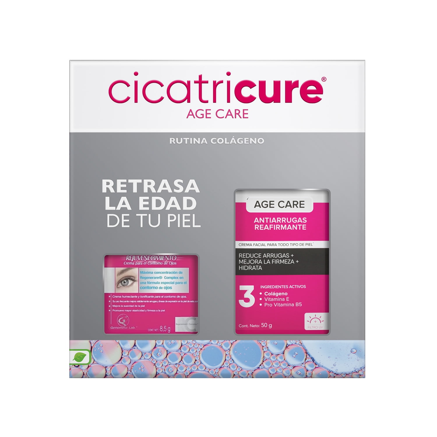 Pack Cicatricure Age Care Reafirmante+cicatricure Ojos 8,5gr