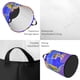 thumbnail image 4 of Hombre Servilleta Cesta de lavandería de gran capacidad redonda con asa, bolsa para ropa sucia plegable, almacenamiento para dormitorio, baño y lavadero 44x35 cm, 4 of 6