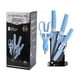 thumbnail image 5 of Set De 6 Piezas Inoxidables Cuchillos Tijeras Pelador Azul, 5 of 5