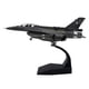 thumbnail image 4 of Modelo De Caza Fundido A Presión 1:72 F16 Con Base De Exhibición Para Sala De Estar Y Dormitorio, 4 of 5