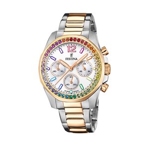 Reloj F20608/2 Festina Blanco Mujer Boyfriend Collection