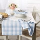 thumbnail image 2 of Mantel DII Buffalo Check Collection 150x300 cm azul claro, 2 of 9