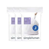 Bolsas De Basura Simplehuman Code J 30-45 L/8-12 Galones, 60 Unidades