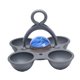 thumbnail image 3 of Temporizador Para Huevos Cocidos Para Cocinar Fácilmente Accesorios De Cocina Resistente Con Soporte Para Huevos Gris Azul, 3 of 5