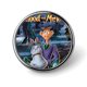 thumbnail image 1 of El Señor Toad Viendo Televisión theme Round Button Badge Premium Metal Construction Ideal For High end Events 2 8 Cm, 1 of 6