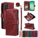 thumbnail image 1 of Para Samsung Galaxy A17/A26 5G Funda Tipo Billetera, 9 Ranuras para Tarjetas Bloqueo RFID Bolso Cruzado Cubierta de Cuero, Bolsillo con Cierre, Correa de Muñeca y Hombro Desmontable, Funda, 1 of 11