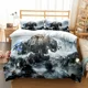 thumbnail image 1 of Toy Alien Art Duvet Cover Set Double Bed Linen Set Bed Sheets, 1 of 5