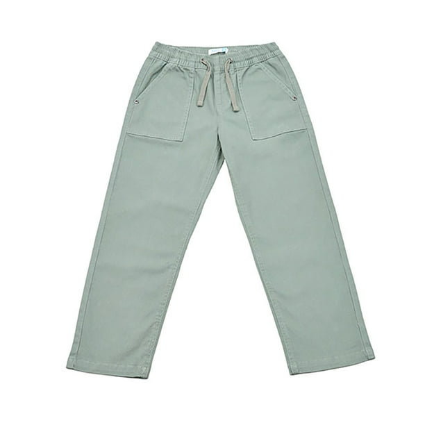 Pantalon Niño Kids Jogger Verde Militar Corona