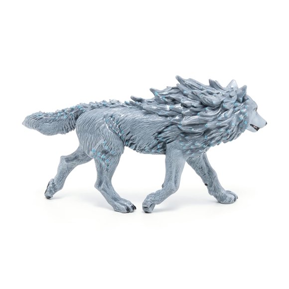 Figura Papo Medieval Fantasy Ice Wolf 36033 Coleccionable 3+