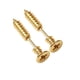 thumbnail image 3 of 1 Par De Los Hombres \ 's De Acero Inoxidable De Los Pernos Prisioneros Del Oído Pendientes Tornillo 316l Fresco De Oro, 3 of 3