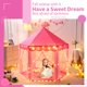 thumbnail image 3 of Tienda de campaña Sumbababy Princess Castle para niñas con guirnaldas de luces, 3 of 6