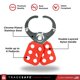 thumbnail image 3 of Lock Out Tag Out Hasp TRADESAFE, 1,5 cm de diámetro de mordaza, acero, 6 unidades, 3 of 8