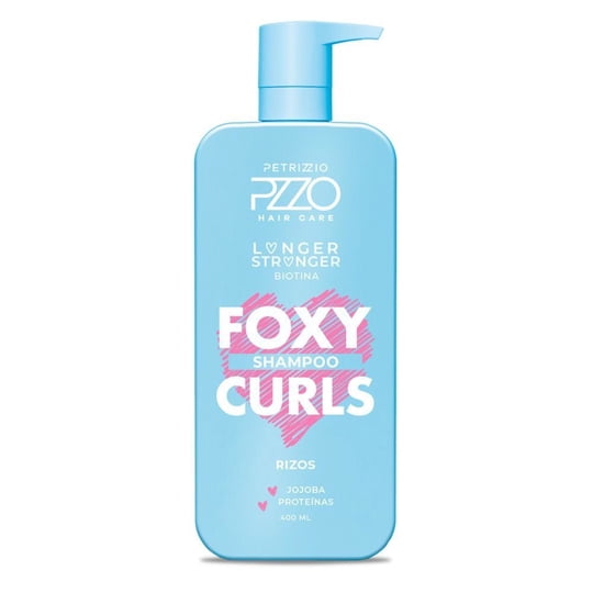 Shampoo Pzzo Hair Care Rizos Foxy Curly