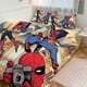 thumbnail image 1 of Ropa de cama Spidean para niños, hombres y mujeres, tamaño matrimonial, funda nórdica y fundas de almohada., 1 of 3