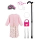 thumbnail image 5 of Disfraz WooWee Kids Girl 100 Days of School Old Lady, 5 of 7