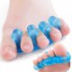 thumbnail image 1 of Separador de dedos DR. JK ToePal de gel, 2 pares, para mujer y hombre, 1 of 7