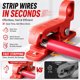 thumbnail image 2 of AMZCNC Cable Stripper Tool, 12-40 AWG, Preset Depth Wire Stripper, 2 of 3