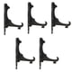 thumbnail image 3 of 5pcs Placa De Plástico Plegable Pantalla Caballete Soporte Foto Soporte Estante Negro10cm, 3 of 5