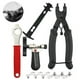 thumbnail image 1 of Kit de reparación de herramientas para quitar cadenas de bicicleta, cortador de cadena, regla de cadena, hebilla de liberación rápida, hebilla mágica, accesorios, 1 of 8