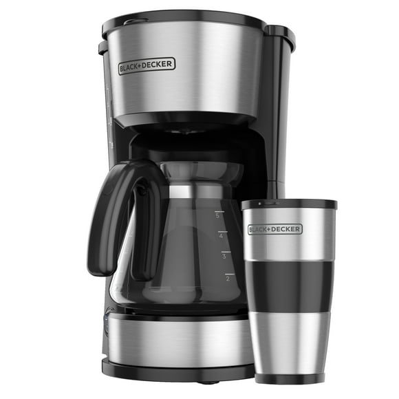 Cafetera 5 Tazas Negra CM0755S-CL