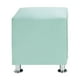 thumbnail image 1 of Pouf Cali 1c Felpa 12 Verde Agua, 1 of 4