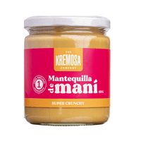 Kremosa - Mantequilla De Maní 100% Crunchy 450G - Sin Azúcar Añadida