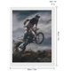 thumbnail image 2 of Motocross Kits de Pintura de Diamantes para Adultos 5D DIY Diamond Art Kits Full Drill Diamond Dots para Regalo Decoración de Pared y Relajación Artes de Gemas 30*40cm, 2 of 6