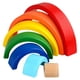 thumbnail image 2 of Rainbow Stacker Nesting Blocks Puzzle Para 3 4 5 A?os Sin Mu?ecas, 2 of 5