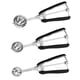 thumbnail image 1 of Juego de cucharas para galletas, cuchara para helado, cuchara para galletas para hornear, cuchara para galletas de acero inoxidable para hornear, 1 of 5