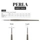 thumbnail image 3 of Pincel Escoda 1435-10 Perla de fibra sintética blanca Toray, 3 of 5