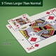thumbnail image 3 of Jumbo Playing Cards Gaift World Jumbo, 20 x 28 cm, 100% papel, 3 of 9