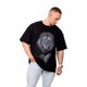 thumbnail image 2 of Polera Hombre Oversize Estampado King Lion Negro Talla L, 2 of 5