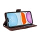 thumbnail image 4 of Carcasa FOXDOCK iPhone 13 Pro de cuero PU, diseño acolchado clásico, protección contra caídas y rayones, 4 of 5