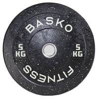 Basko Fitness - Bumper Plate Par Discos 5 Kg Pesas